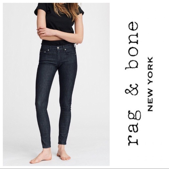 rag & bone Denim - Rag & Bone Mid-Rise Skinny